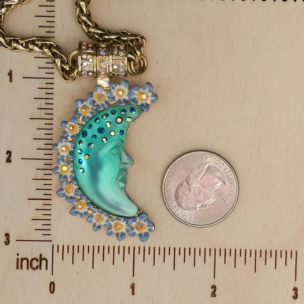 Kirks‎ Folly Goddess Moon Magnetic Necklace & Pendant 30